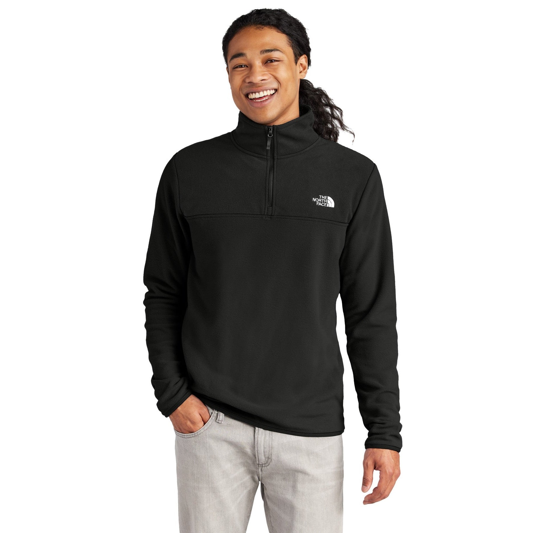 The North Face-The North Face® Glacier 1/4-Zip Fleece NF0A7V4L-MedTech-6